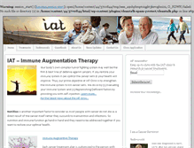 Tablet Screenshot of immunemedicine.com